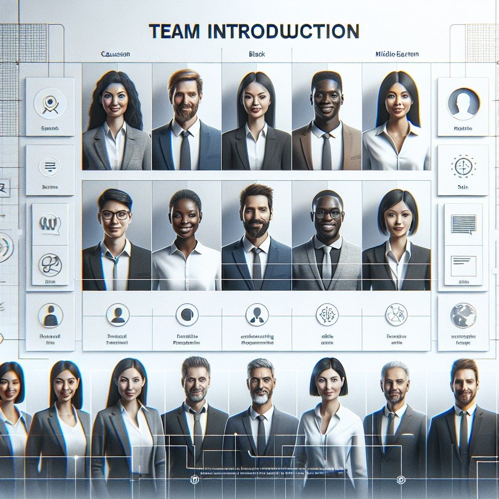 Ce trebuie să conțină slide-ul echipă din prezentarea ta 7 echipă