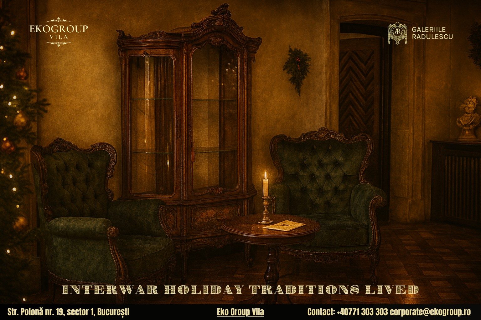 Crăciunul în România interbelică: Magia sărbătorilor din anii ’30 la Eko Group Vila 5 Crăciunul în România interbelică: Magia sărbătorilor din anii ’30 la Eko Group Vila